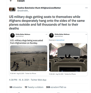 evakuácia služobných psov z Afganistanu